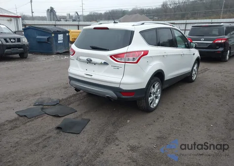 2014 Ford Escape Titanium из США, поврежденный, VIN 1FMCU9J9XEUB57243